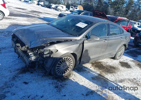 2013 Ford Fusion Titanium из США, поврежденный, VIN 3FA6P0D94DR135167